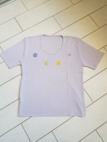 Tee-shirt lilas T.46