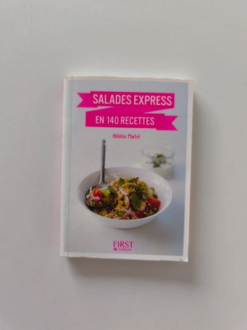 Livre recettes salade