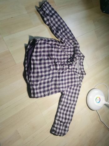 Chemise haut manches longues taille 2 ans