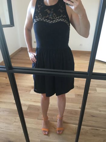Petite robe courte noire Superdry