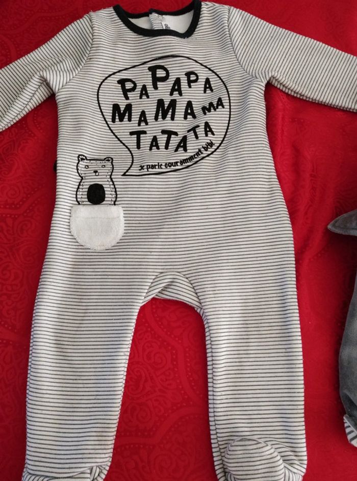 Lot de 2 pyjamas 9 mois - photo numéro 3
