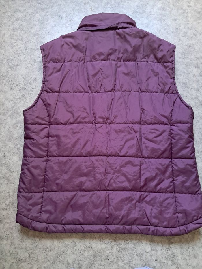 Veste violette sans manche - photo numéro 2