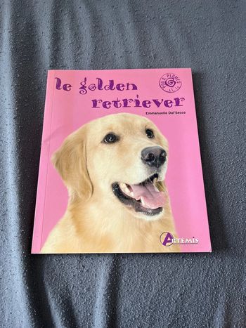 Livre sur le golden retriever