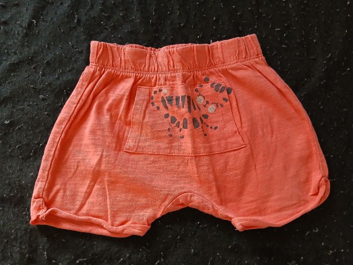 Lot de 2 shorts été 12 mois fille - photo numéro 3