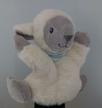 Doudou marionnette mouton - Tex