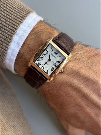 Montre style vintage old money 