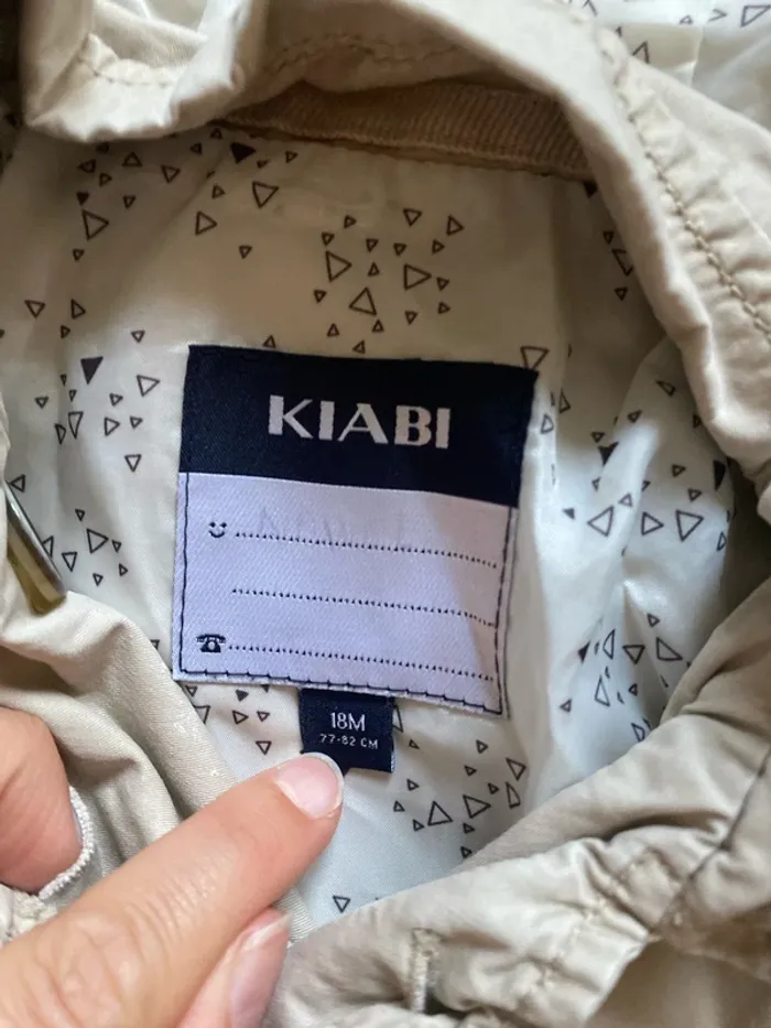 Veste trench beige 18 mois - photo numéro 2