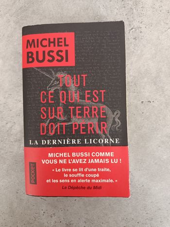 Livre Tout ce qui est sur terre doit périr