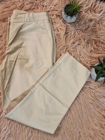 Pantalon taille beige