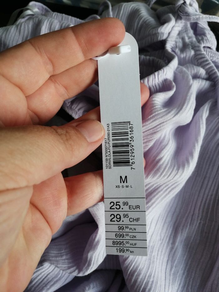 Robe couleur lilas taille m - photo numéro 5