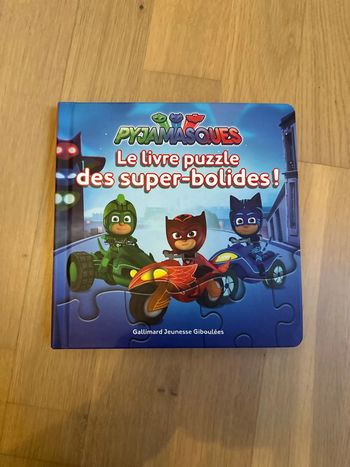 Livre puzzle pyjamasques