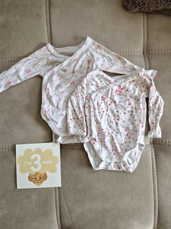 Body Petit Bateau 3 mois