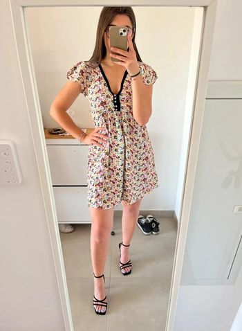 Robe fleurie Zara