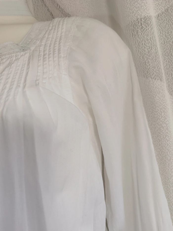 Bellerose | chemisier blanc fin | t. 1 - photo numéro 4