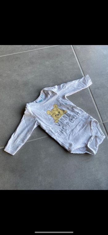 Body manches longues Winnie l'Ourson 3 mois