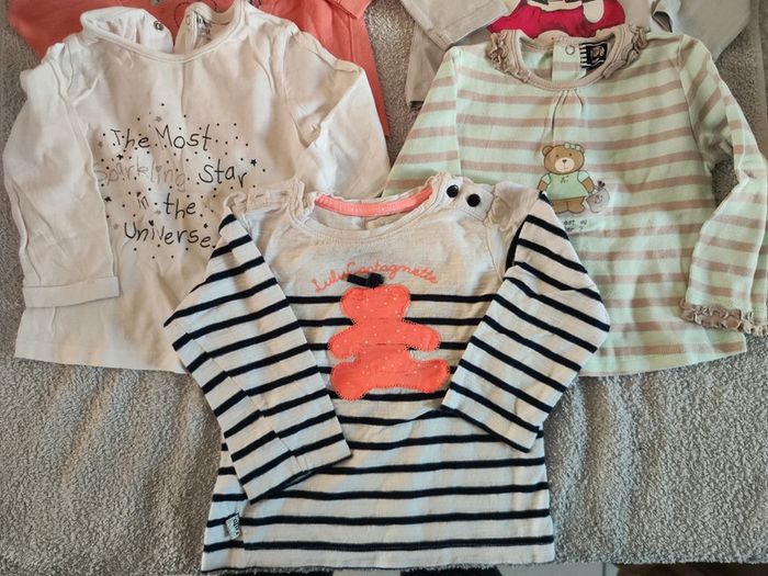Lot de 7 sous pull 18 mois - photo numéro 2