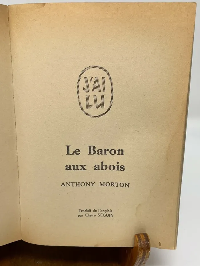 Le Baron aux abois - photo numéro 3