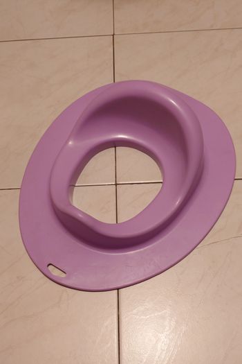 Réducteur toilette WC enfant violet