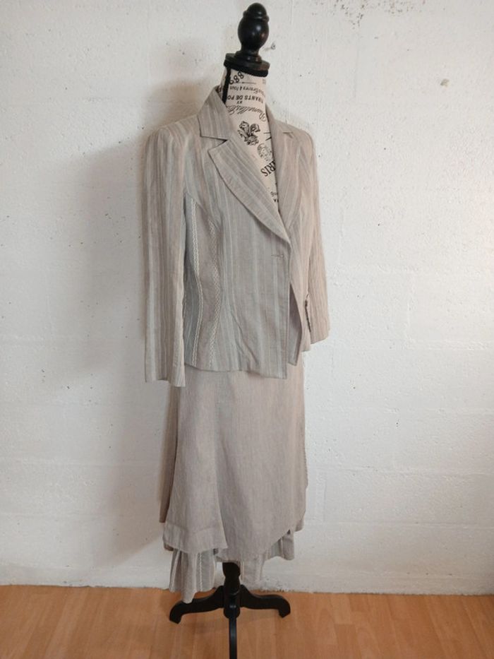 🧥 Ensemble jupe + veste Affinités by Armand Thierry – Taille 40 – Très bon état - photo numéro 7