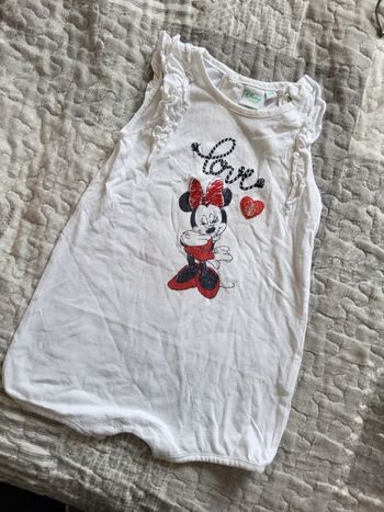 Barboteuse minnie 12 mois