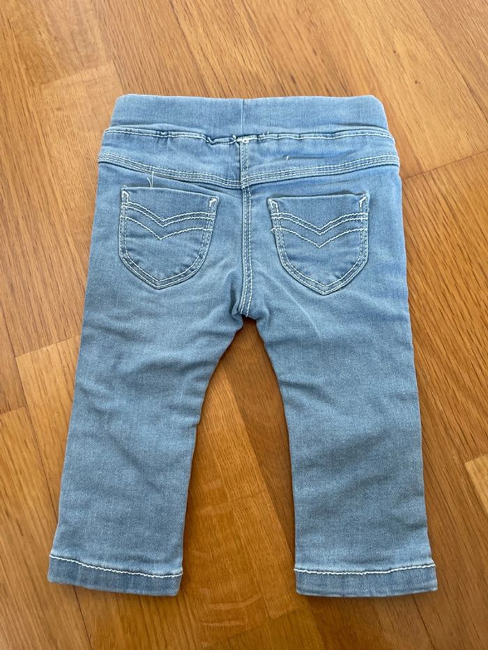 Jeans neuf Tape à l’œil fille taille 6 mois - photo numéro 2