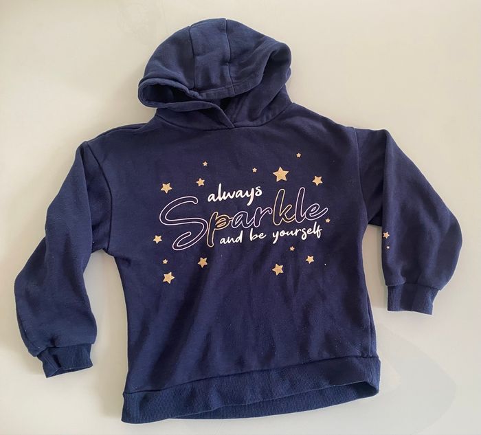 Lot 2 sweats - fille - 7- 8 ans – Paillettes & confort - photo numéro 6