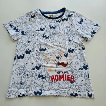 T-shirt - Lapins Crétins - 10 ans