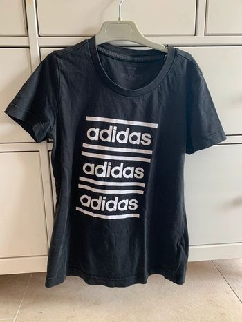 T-shirt Adidas noir