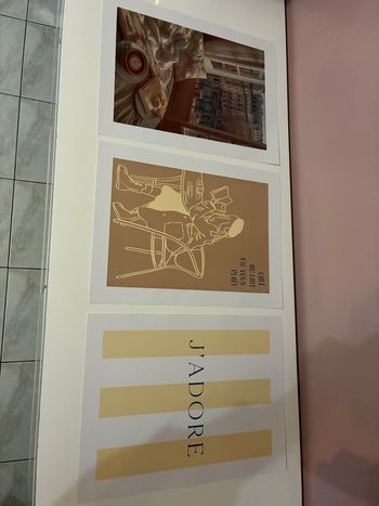 Lot de 3 affiches