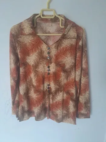 Blouse fluide vintage C&Y Taille L