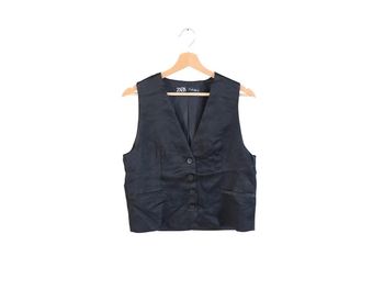 C7 gilet noir Zara S