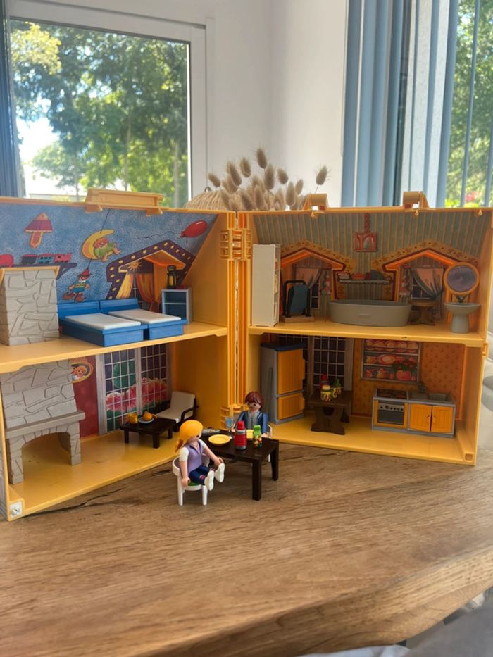 Maison transportable playmobil 🌸