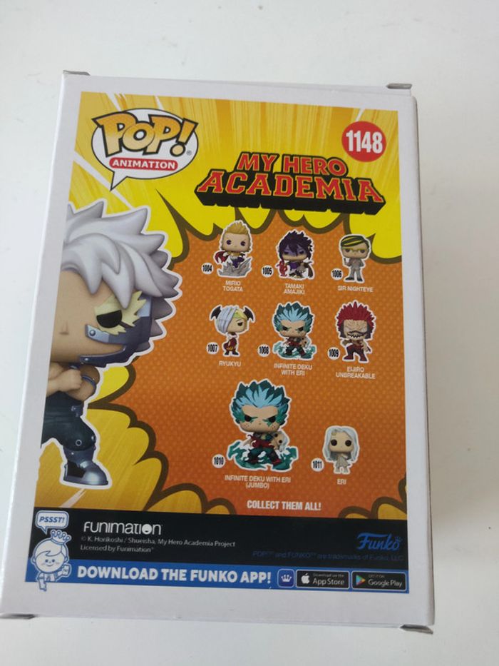 Funko pop 1148 - Tetsutetsu Tetsutetsu - My Hero Academia Spécial Edition - photo numéro 3