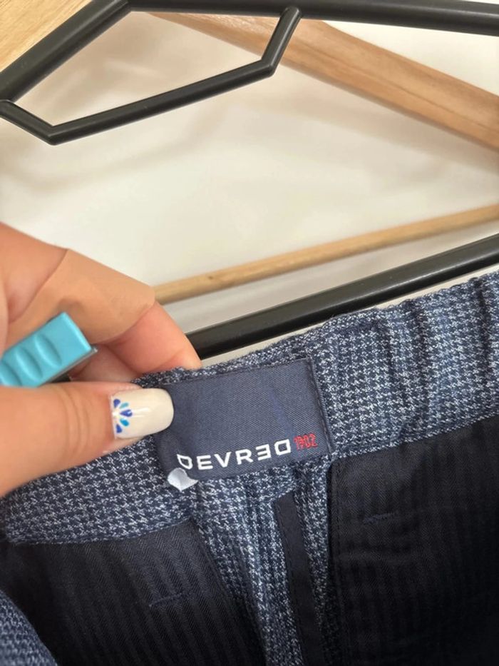 Pantalon bleu habillé Devred taille 36 - photo numéro 2