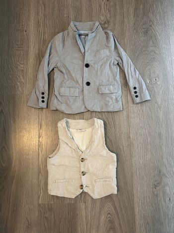 Veste et jaquette de cérémonie costume 3 ans