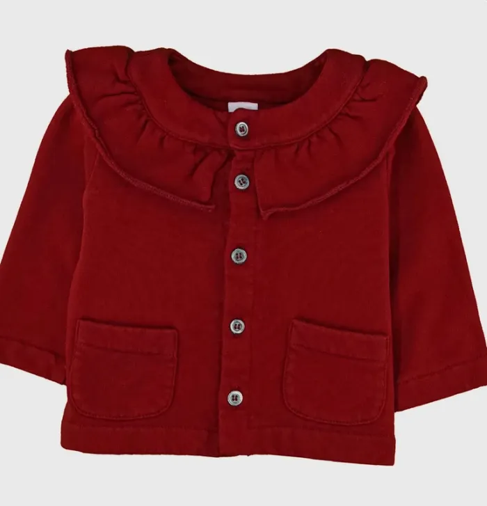 Risu Risu Cardigan 6 mois en coton bio