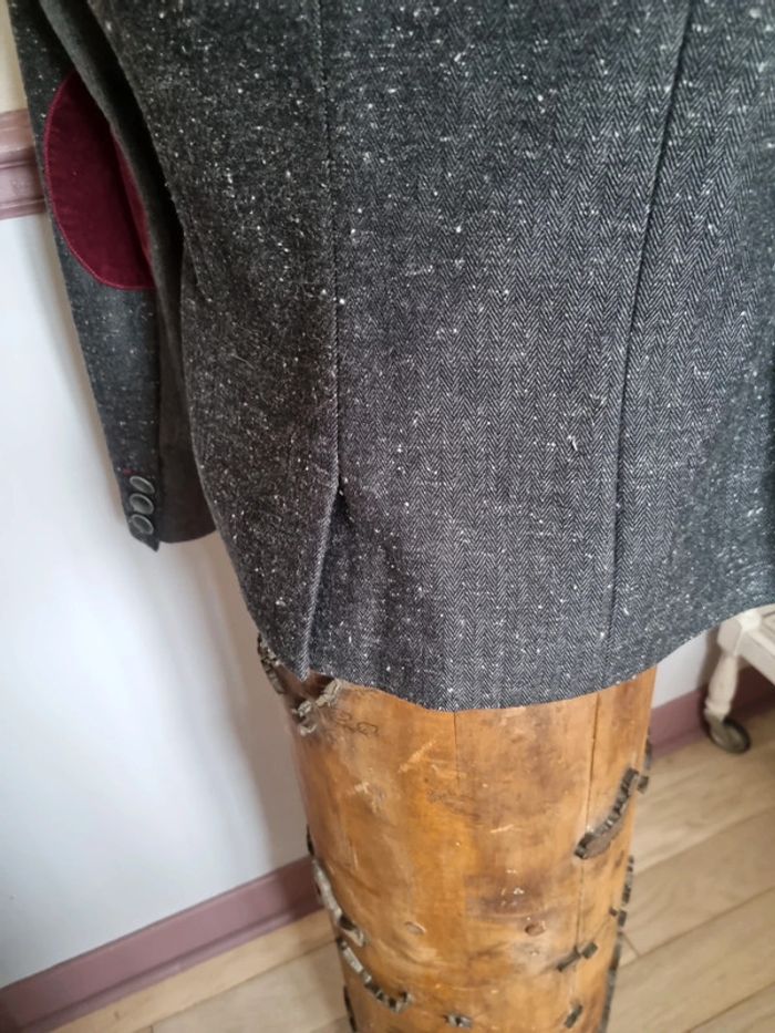 Veste blazer gris bonobo taille M - photo numéro 7