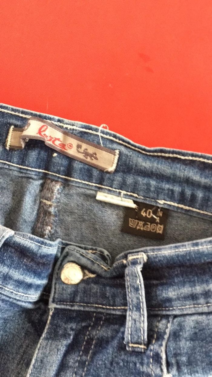 Jeans pantacour - photo numéro 7