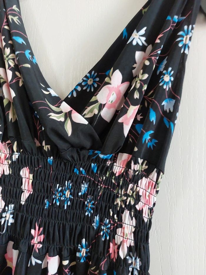 Combi short noir à fleur - photo numéro 3