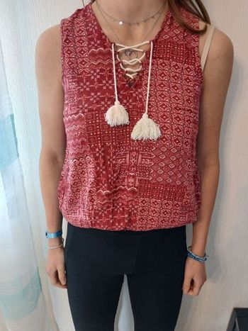 Blouse sans manches