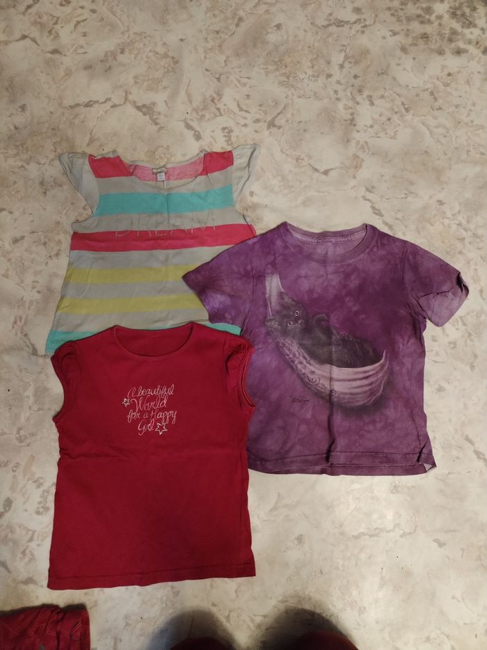 Lot t-shirt 8 ans