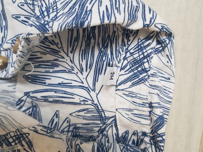 Ensemble chemise short garçon 3mois - photo numéro 2