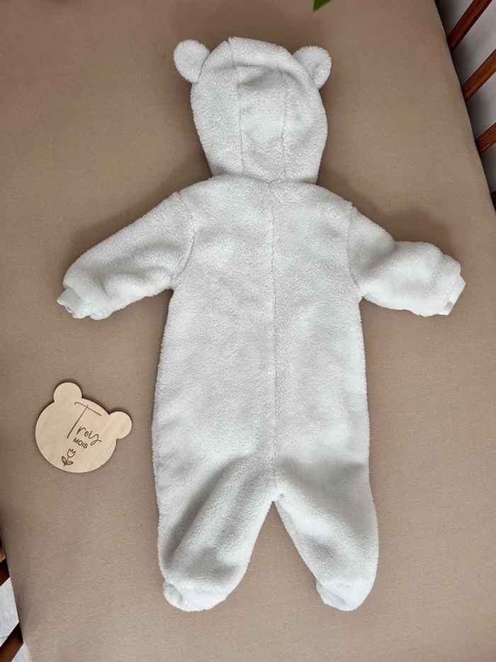 Combinaison pyjama ours ourson mixte combi pilote 3 mois - photo numéro 6