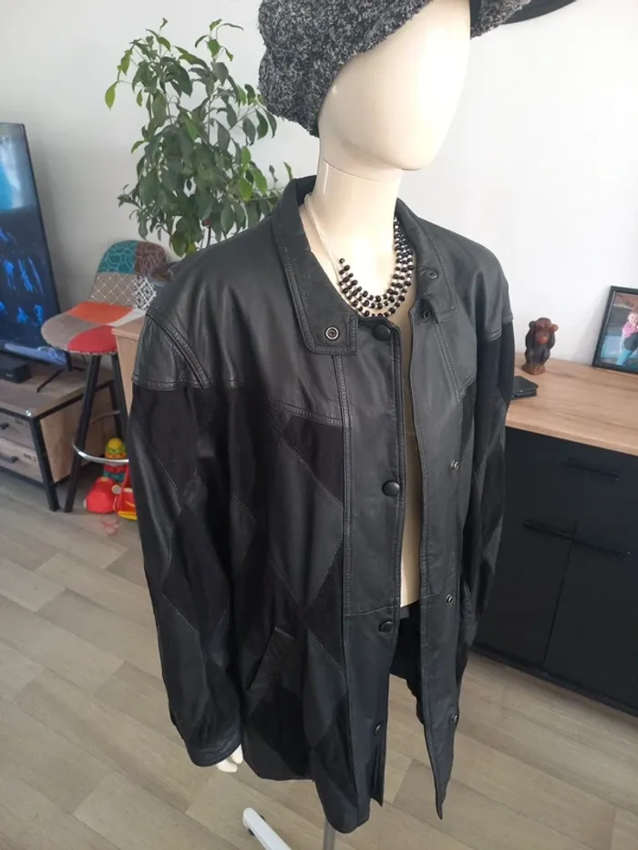 Veste en cuire T44 - photo numéro 4