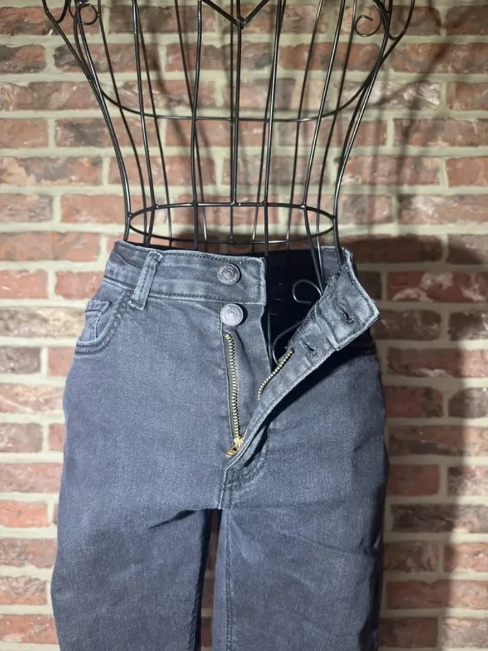 Jeans skinny noir taille haute Kiabi Taille XS/34 - photo numéro 4