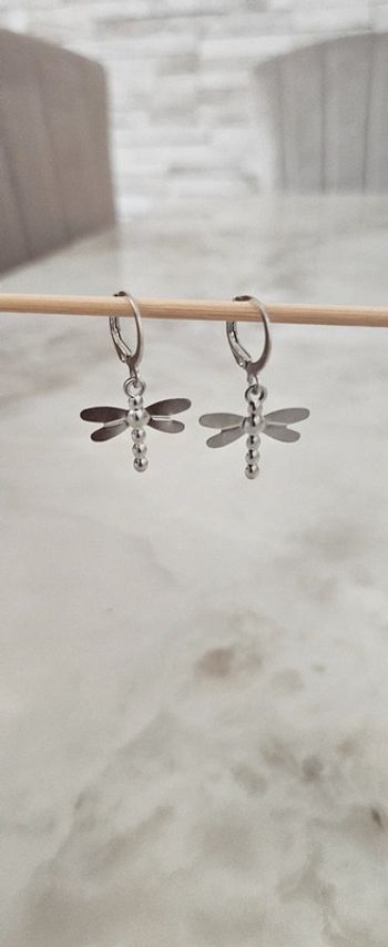 Boucle d’oreille en acier inoxydable