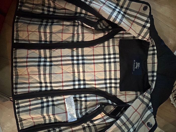 Veste gabardine authentique burberry 8 ans - photo numéro 5