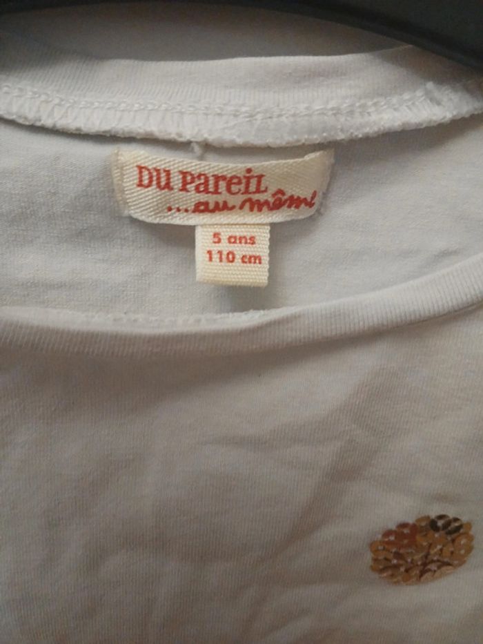 Lot de t shirt longue manche 5 ans fille - photo numéro 4