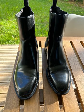 Zara boots/ bottines noires T 40