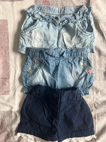 Shorts 6 mois